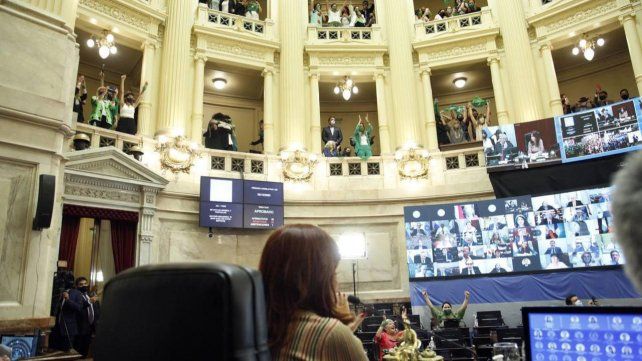 Luego de la aprobación de la ley de aborto, los senadores convirtieron en ley el Plan de los 1.000 Días de asistencia a niños y niñas.