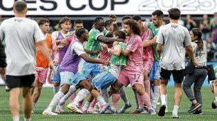 Messi sin título y final con escándalo en la Leagues Cup