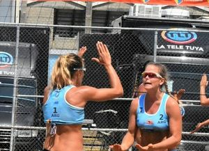 La dupla Zonta-Gallay fueron campeonas en Venezuela