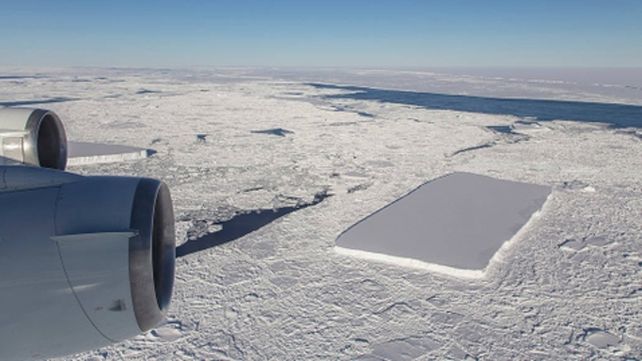 Otro iceberg rectangular