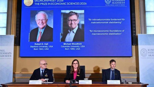 Robert Hall y Michael Woodford ganaron el premio Nobel de Economía 2026