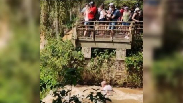 Hallaron un cuerpo en Cataratas del Iguazú y averiguan si es el turista desaparecido