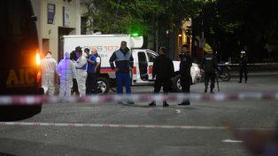 Después del partido. Ivana fue alcanzada por un piedrazo a las 19.40 del sábado en Lagos y Montevideo.