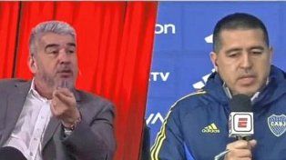 Riquelme se enojó con un periodista: A mí no me reta ni mi viejo