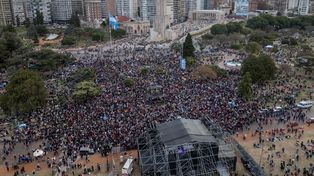 Más de 170 mil personas participaron de los festejos por el Día de la Bandera.