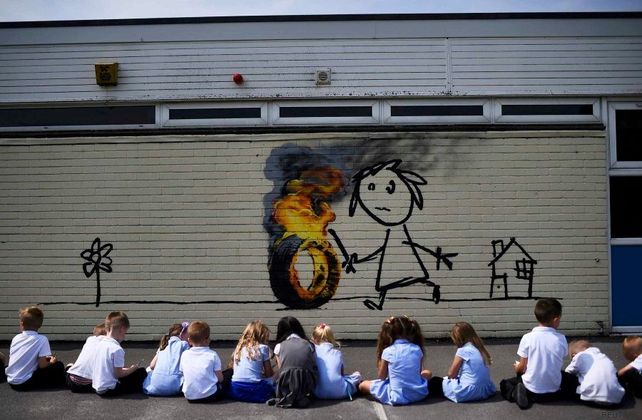 Una muestra del artista callejero Banksy llegará a Argentina en agosto