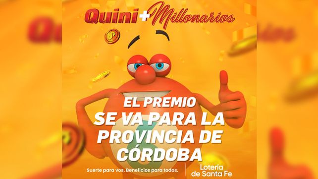 Un cordobés se quedó con el pozo más grande del Quini 6