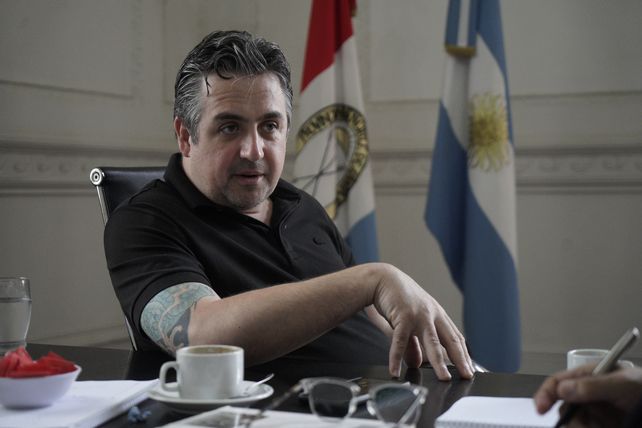 Pablo Cococcioni inició hace 12 días la tarea como Ministro de Seguridad y Justicia y no dejó temas sin tratar.