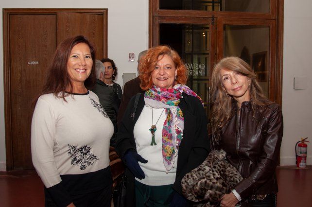 Estela Coria, Ana Alessio y Maria Montanari