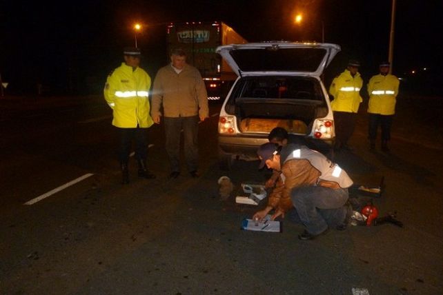 Hallaron droga en el interior de un automóvil que circulaba por la ruta nacional 12