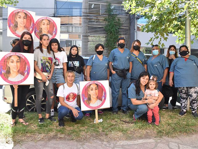 Marcha. Se realizó en febrero de 2022 y fue clave para que no se cambiara la carátula de la causa.