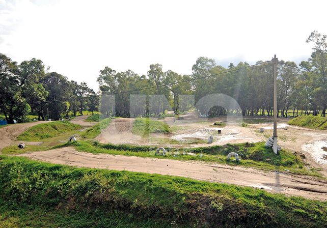 Pista. Tanto motocross como cuatriciclos tienen su espacio en esta institución./ Mauricio Centurión.