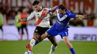 River no pudo sostener la ventaja y Vélez se lo empató en el Monumental