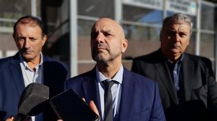 El ministro de Seguridad, Claudio Brilloni, inauguró este jueves el sistema de inhibición de señal para dispositivos móviles en Piñero.