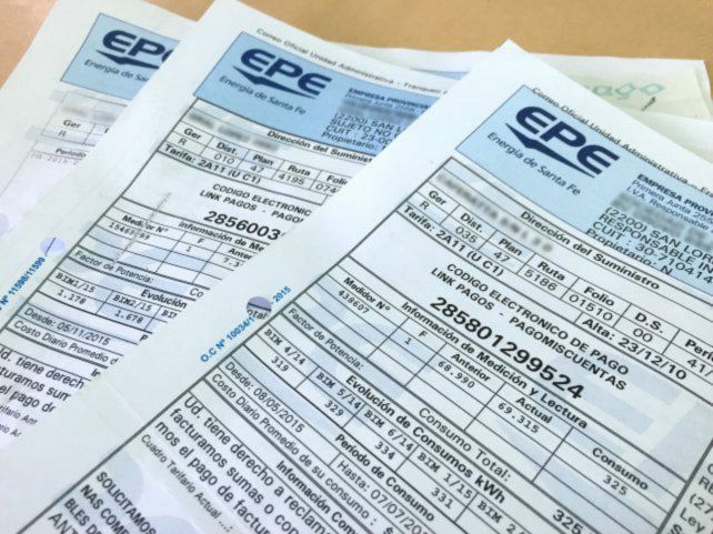 Quita de subsidios. Usuarios de la EPE con ingresos superiores a los 350 mil pesos pagarían una tarifa tres o cuatro veces más cara que la actual.&nbsp; 