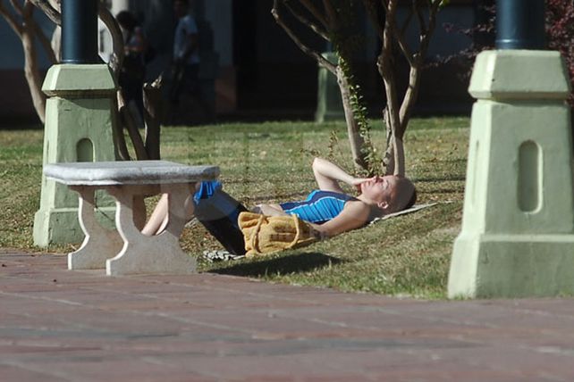 La térmica de este lunes superó los 40°C y ahora se esperan lluvias