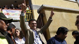 La sorpresa. Rodrigo Paz, primero en las elecciones bolivianas.
