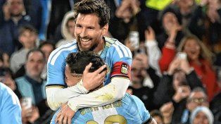 La Selección Argentina goleó a Benín en una emocionante despedida de Lionel Messi