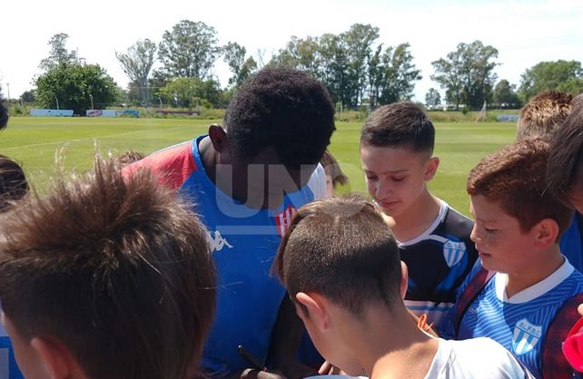 Una visita muy especial para Unión en el predio Casasol