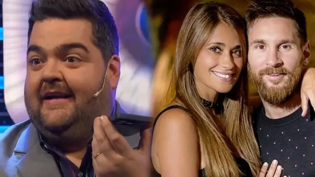 Darío Barassi y el matrimonio Messi mantienen una amistad virtual con muy buena onda.