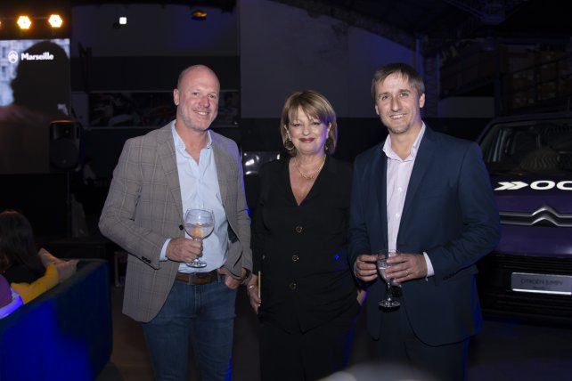 Luciano Aliverti, Silvia Pasian, Mariano Galindez