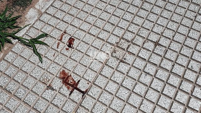 El lugar donde sucedió el homicidio en barrio Yapeyú