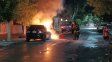 Alarma por dos incendios de autos durante la madrugada en Santa Fe