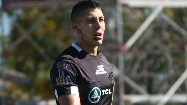 El árbitro Juan Cruz Robledo hará su debut en la máxima categoría en Mendoza