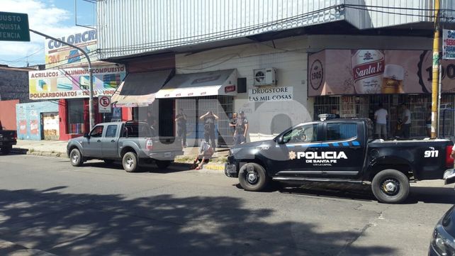 Apresaron a un narco y le secuestraron cinco ladrillos de marihuana