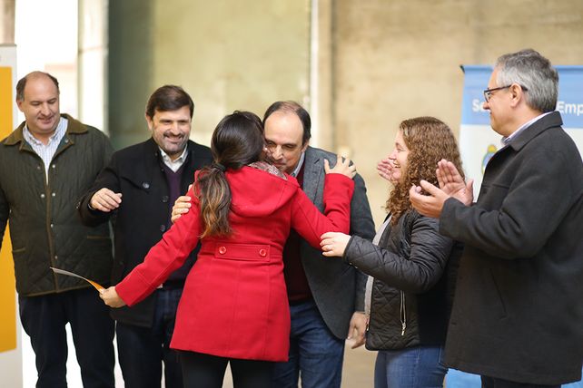 Entrega. Se realizó en las instalaciones de la Casa de Beata Clara Bosatta en Blas Parera al 7.700.