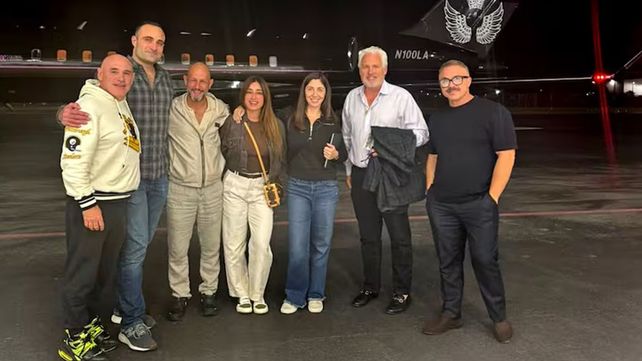 Se trata del equipaje con 10 valijas que ingresó Laura Belén Arrieta al país en un avión del empresario Leonardo Scatturice