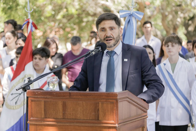 Maximiliano Pullaro reivindicó la reforma judicial durante el acto por el 451º aniversario de la fundación de la ciudad de Santa Fe.