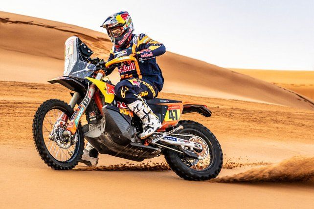 Kevin Benavides es nuevo líder de motos en el Rally Dakar