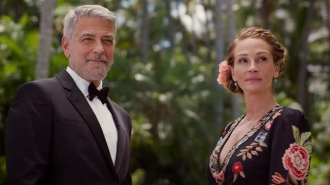 Netflix.&nbsp; Julia Roberts y George Clooney interpretan a una pareja divorciada que viaja a Bali para impedir la boda de su hija.