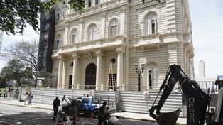 Este sábado se inaugurará la puesta en valor de las fachadas de los edificios del Palacio Municipal y la Catedral y el Pasaje Juramento.