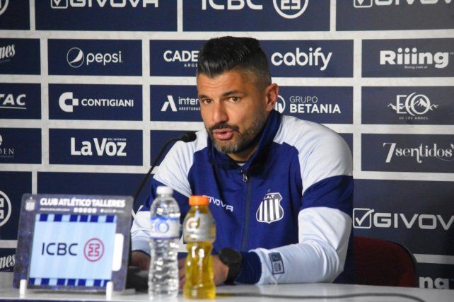 Gandolfi, DT de Talleres: El empate ante Unión fue justo