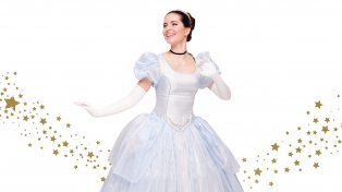 Cenicienta de acá. Cecilia Oriolani, en el personaje protagónico.