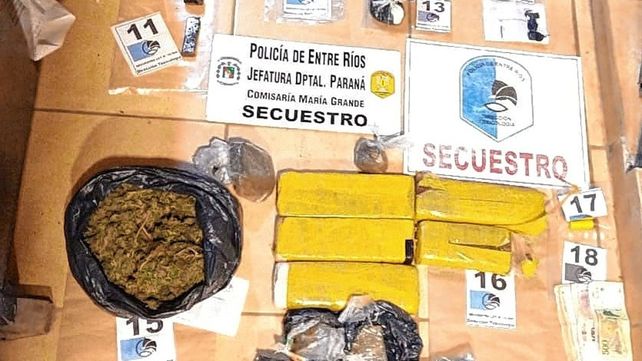 Condenado por tener marihuana para vender a todo María Grande