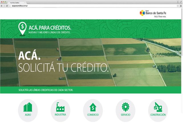 En sólo 45 días, el nuevo micriositio del Banco Santa Fe recibió más de 800 solicitudes de créditos online