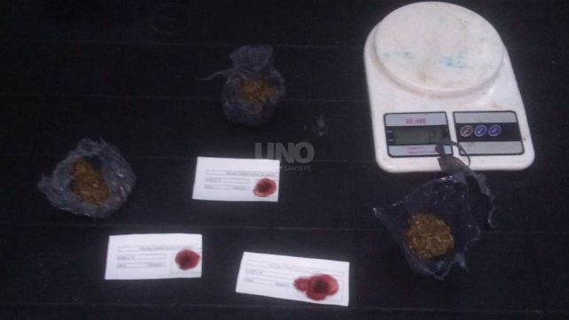 Llevaba droga para su pareja