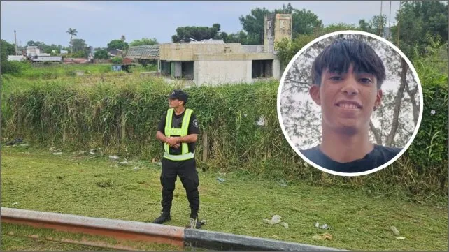 El lugar en donde fue hallado el cuerpo sin vida de Jeremías Monzón