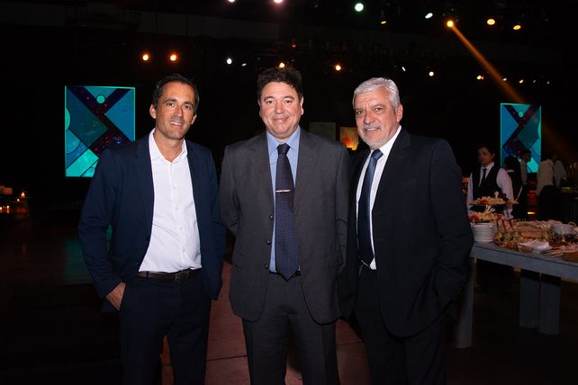 Ignacio Arrondo, Martín Kyska y Carlos Cáceres