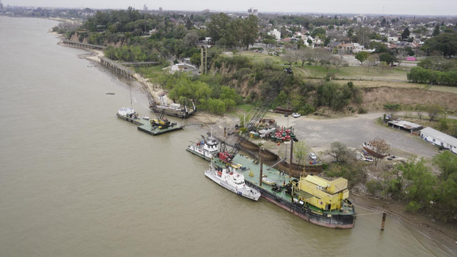 La bajante del río Paraná enciende las alarmas en la Bolsa de Comercio