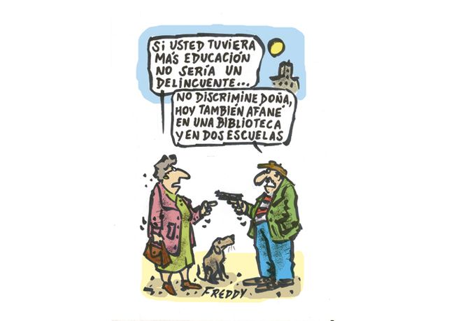Humor diario por Freddy - 13 de agosto de 2024