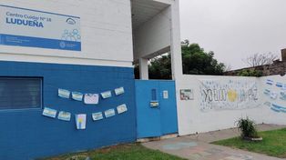 El Centro Cuidar Ludueña, uno de los tres que funcionan en el barrio.