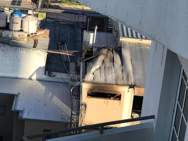 Explosión y evacuados en el Sanatorio San Gerónimo