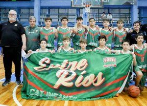 Entre Ríos se subió al podio en el Campeonato Argentino de Infantiles