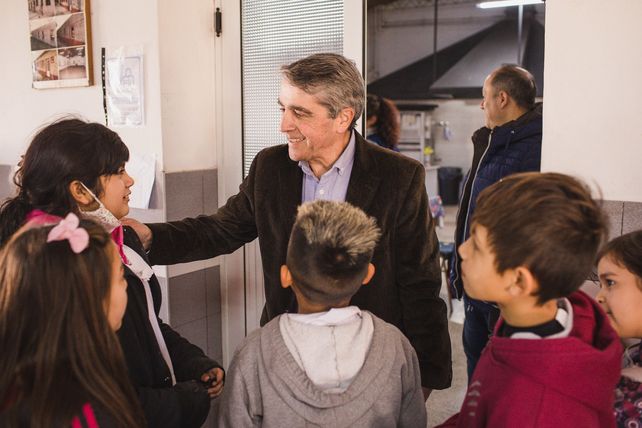 A la espera. Traferri armó el proyecto para escuelas públicas y privadas.