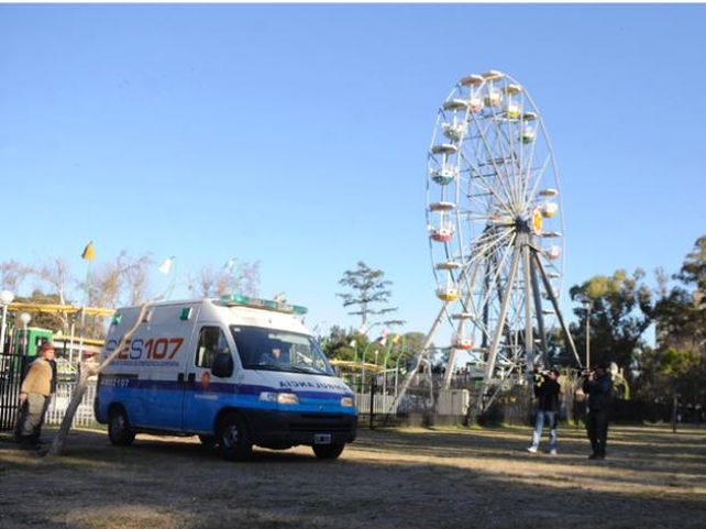 Dos nenas muertas y siete heridos en un accidente en el parque rosarino