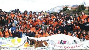 Pese a la ceniza, los estudiantes rosarinos van a poder viajar a Bariloche con total normalidad